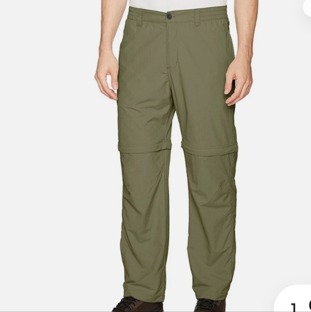 White Sierra Green Outdoor Hiking Zipoff Pants Size XL /34